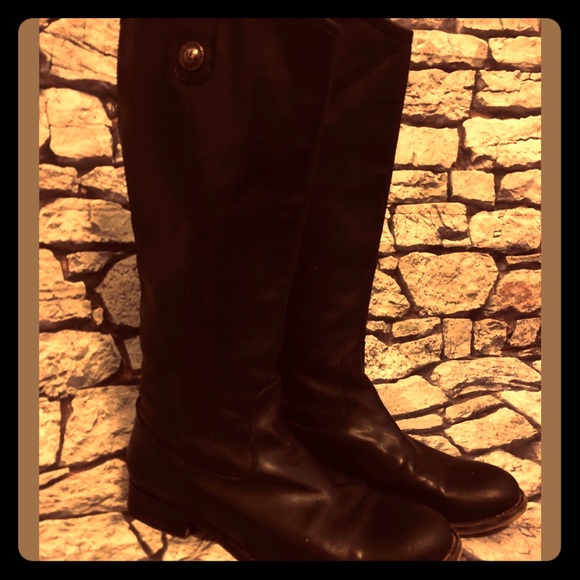 Frye Shoes - Frye Black Spanish leather boots